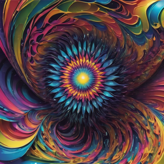 Pyschedelic Optical Illusion