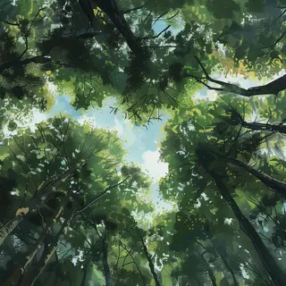 Emerald Canopy Serenity by RyMishRy