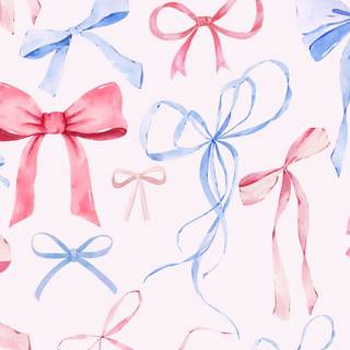 Coquette bow Wallpaper