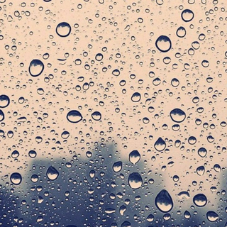 Rainy window to the city