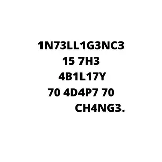 Intelligent Life