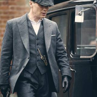 Thomas Shelby Peaky Blinders 4K Wallpaper 