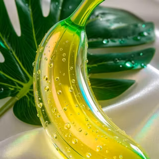 Glass banana