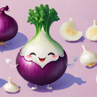 Cute Happy Onion