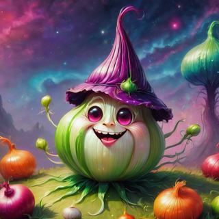 Cute Happy Onion