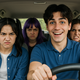 Andy Was So Happy With Andyanah Behind Is Isabella And Sophie