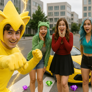 Andy Was Wearing About Super Sonic