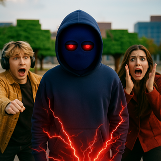 Andy Was Wearing Jevin Sprunki To Trolling With Friends Zack And Isabella