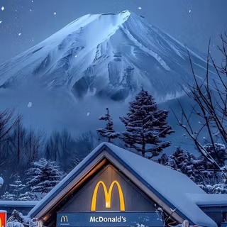 Snowy Mountain McDonalds™ 