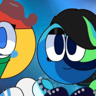 BEENDOWS X IN XBOX BLUE WALLPAPER 