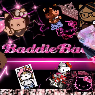 Cute pink hello kitty wallpaper : ) made by G