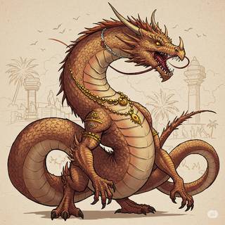 Dragon of Ancient India