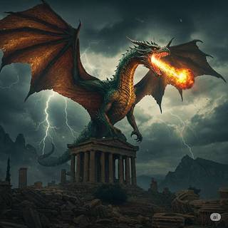 Dragon of Ancient Greece