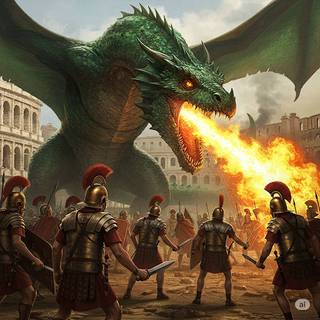 Dragon of Ancient Rome