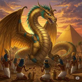 Dragon of Ancient Egypt