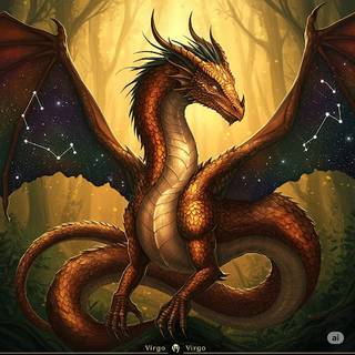 Zodiac Virgo Dragon ♍️
