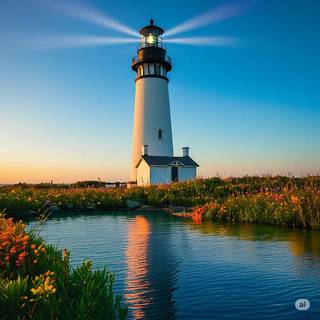 Summer Lighthouse