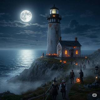 Halloween at the Lighthouse