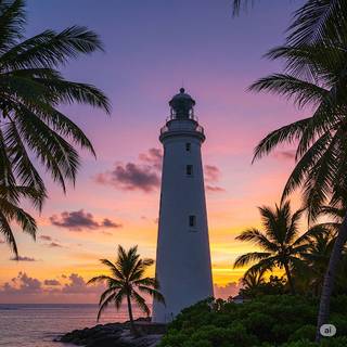 Tropical Lighthouse