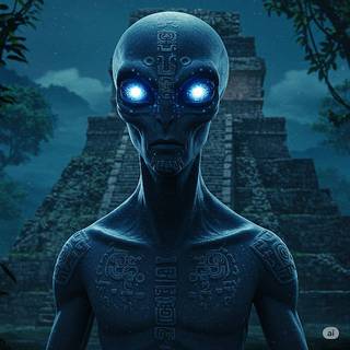 Alien of Ancient Mayan