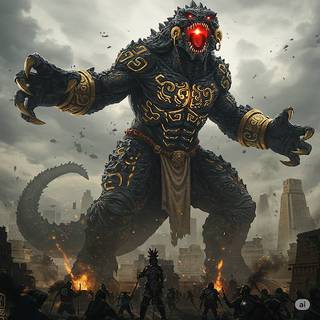 Kaiju of Ancient Aztec