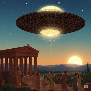 UFO of Ancient Greece