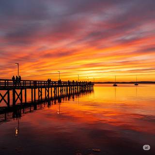 Pier in the Sunset