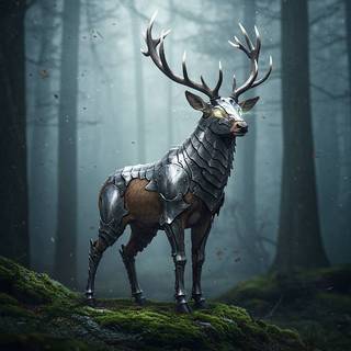 Armored Deer