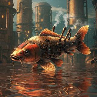 Steampunk Fish