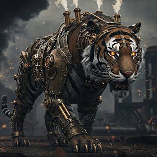 Steampunk Tiger