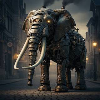 Steampunk Elephant