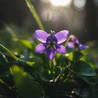 Violet Flower