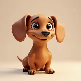 Brown Dachshund