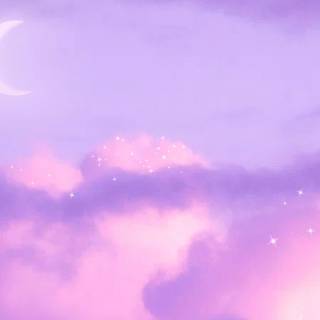 Purple Night Sky