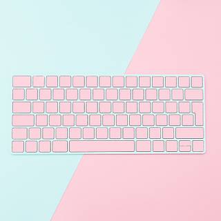 Pink/Blue Laptop