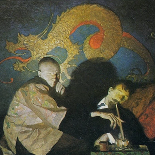 The Opium Smoker 