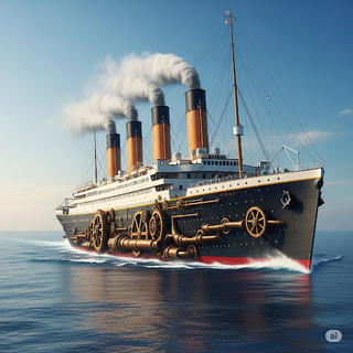 Steampunk RMS Titanic