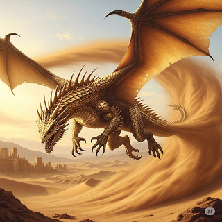 Sandstorm Dragon