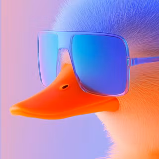 One cool duck