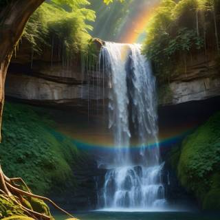 Rainbow Waterfall 