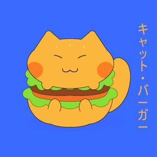 Burger Cat