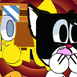 TWEETY AND SYLVESTER AS WARRIOR ANIMALS ON WALLPAPER LOONEY TUNES 
