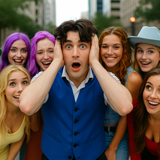 Andy the last boy With Girls