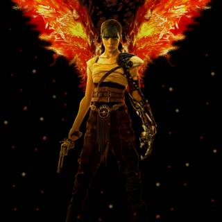 Samsung S25 Ultra Wallpaper Mad Max Furiosa