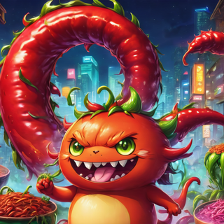 Cute Chili Monster