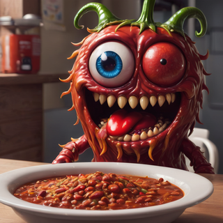Cute Chili Monster