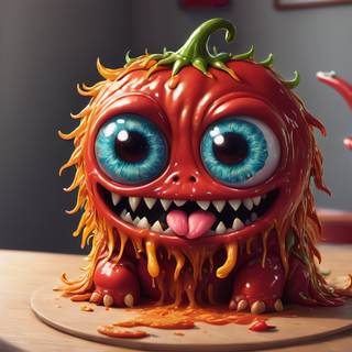 Cute Chili Monster