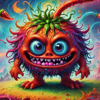Cute Chili Monster