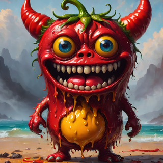Cute Chili Monster