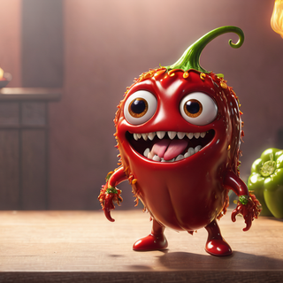 Cute Chili Monster